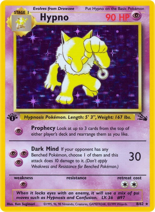 Image for Hypno (8) (08/62) - Pokemon