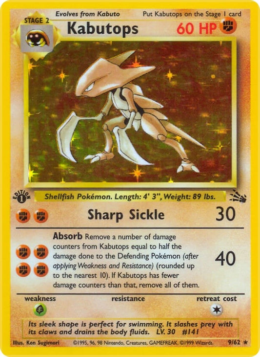Image for Kabutops (9) (09/62) - Pokemon