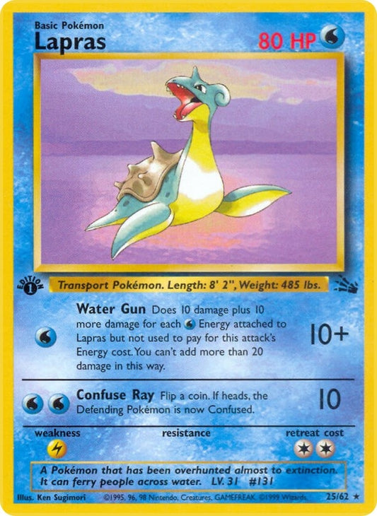 Image for Lapras (25) (25/62) - Pokemon