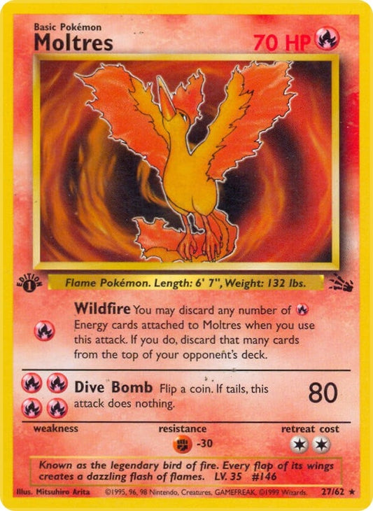 Image for Moltres (27) (27/62) - Pokemon