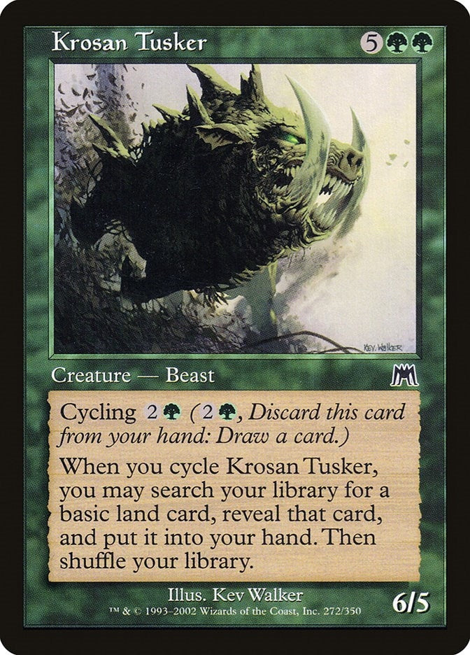 Image for Krosan Tusker (272) - Magic: The Gathering