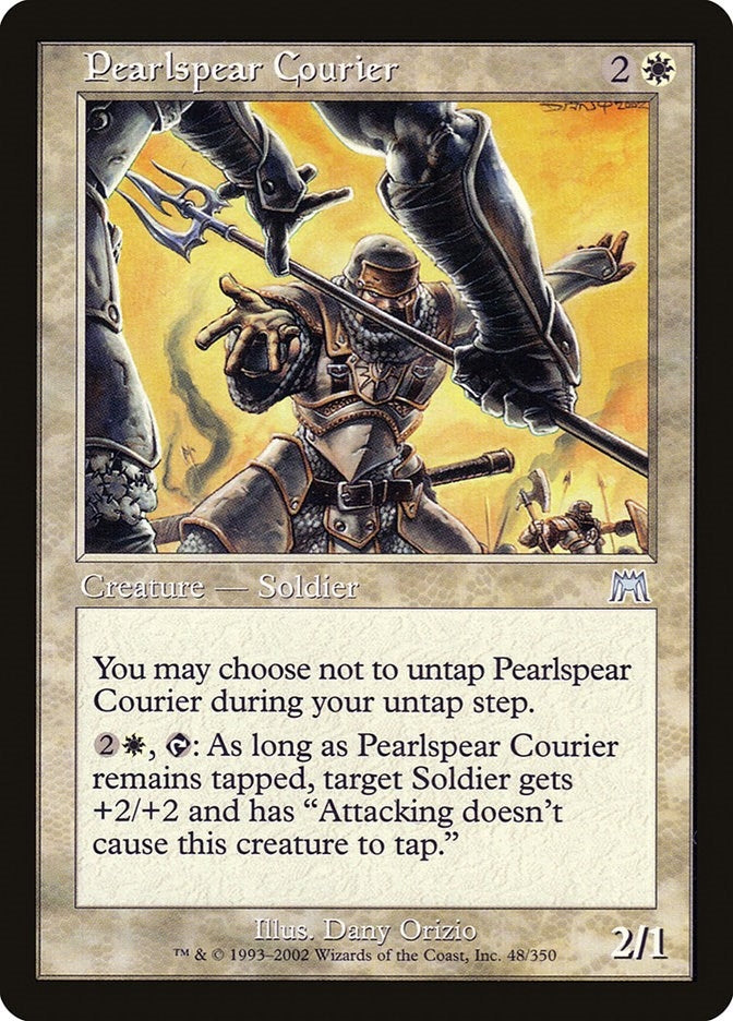 Image for Pearlspear Courier (48) - Magic: The Gathering