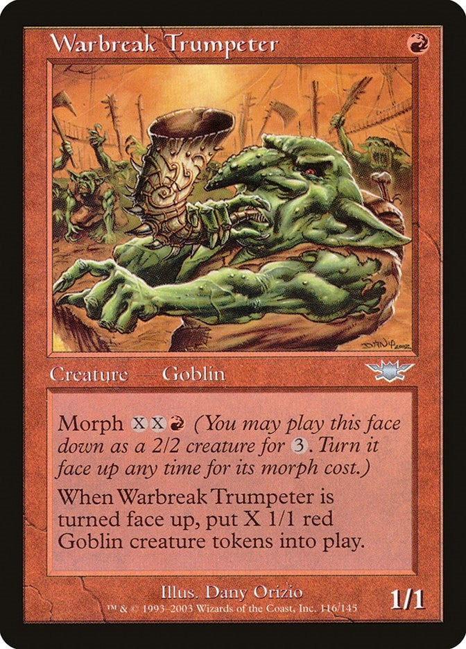Image for Warbreak Trumpeter (116) - Magic: The Gathering