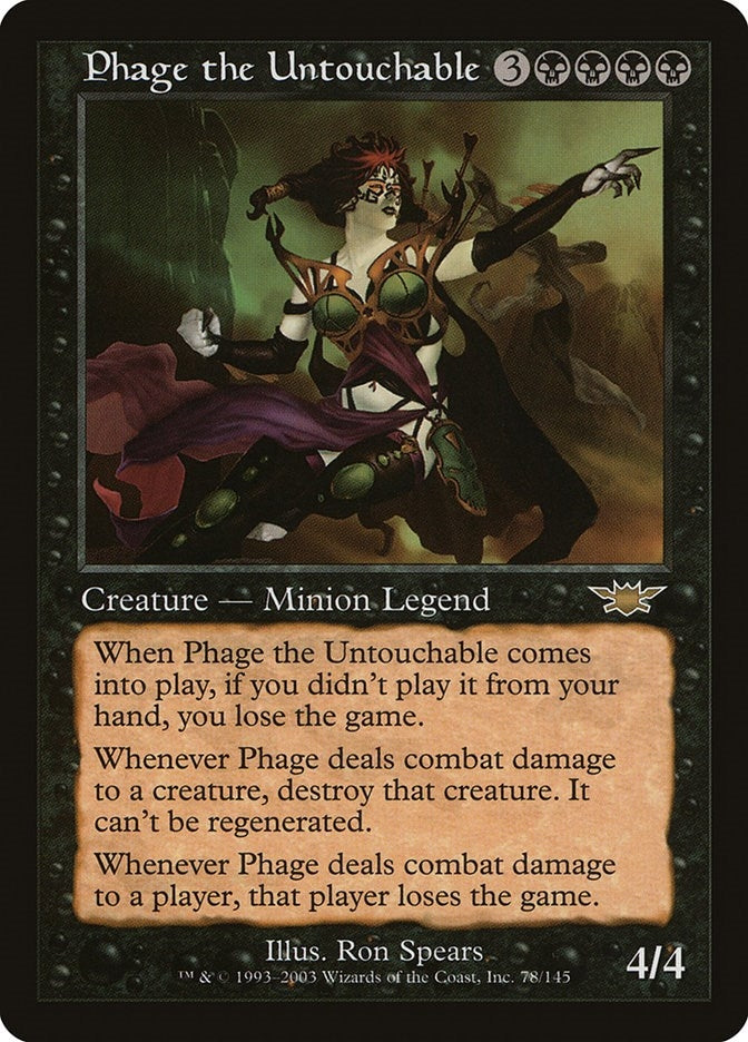 Image for Phage the Untouchable (78) - Magic: The Gathering