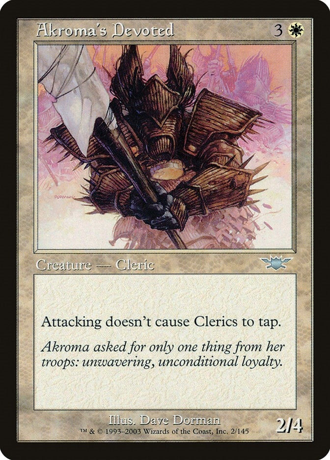 Image for Akroma's Devoted (2) - Magic: The Gathering