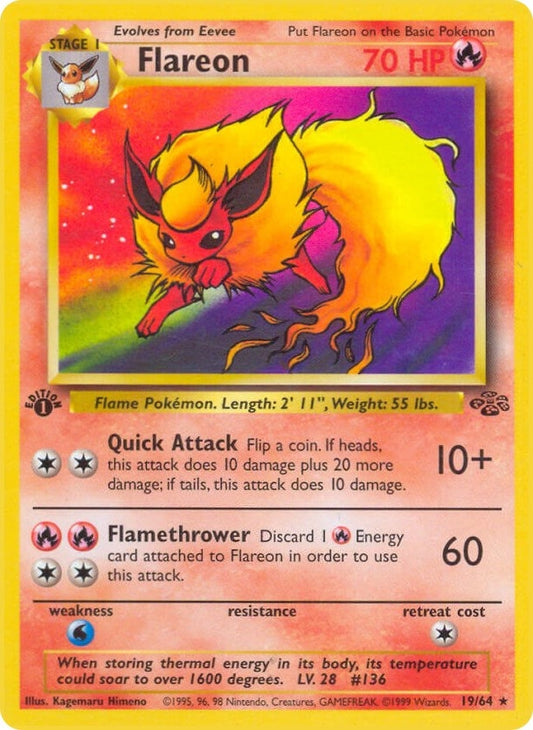 Image for Flareon (19) (19/64) - Pokemon