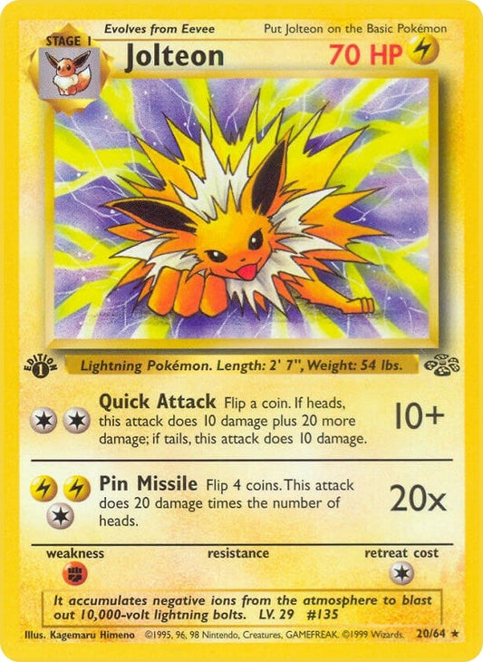 Image for Jolteon (20) (20/64) - Pokemon