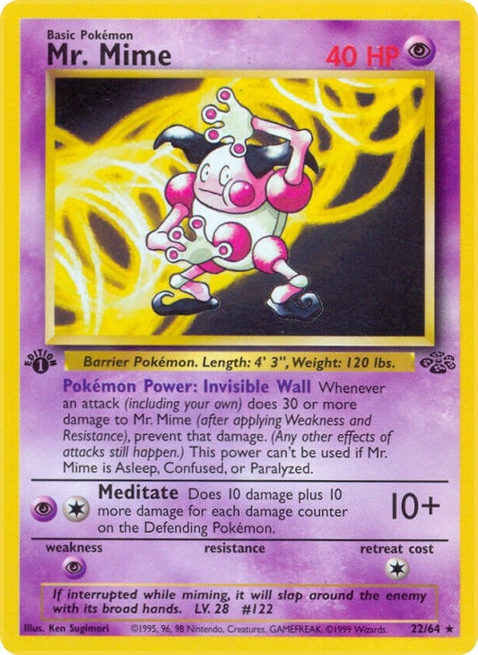Image for Mr. Mime (22) (22/64) - Pokemon