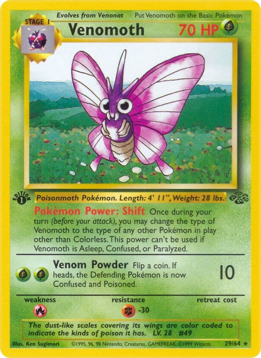 Image for Venomoth (29) (29/64) - Pokemon