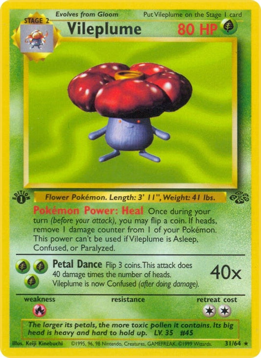Image for Vileplume (31) (31/64) - Pokemon