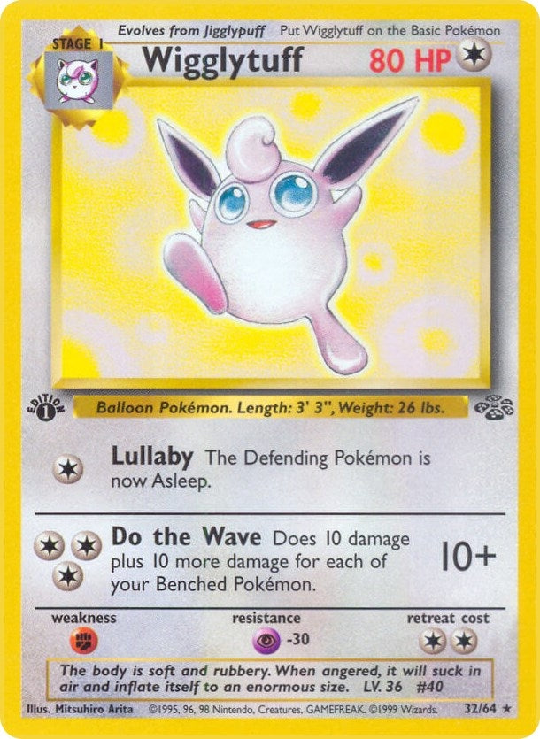 Image for Wigglytuff (32) (32/64) - Pokemon