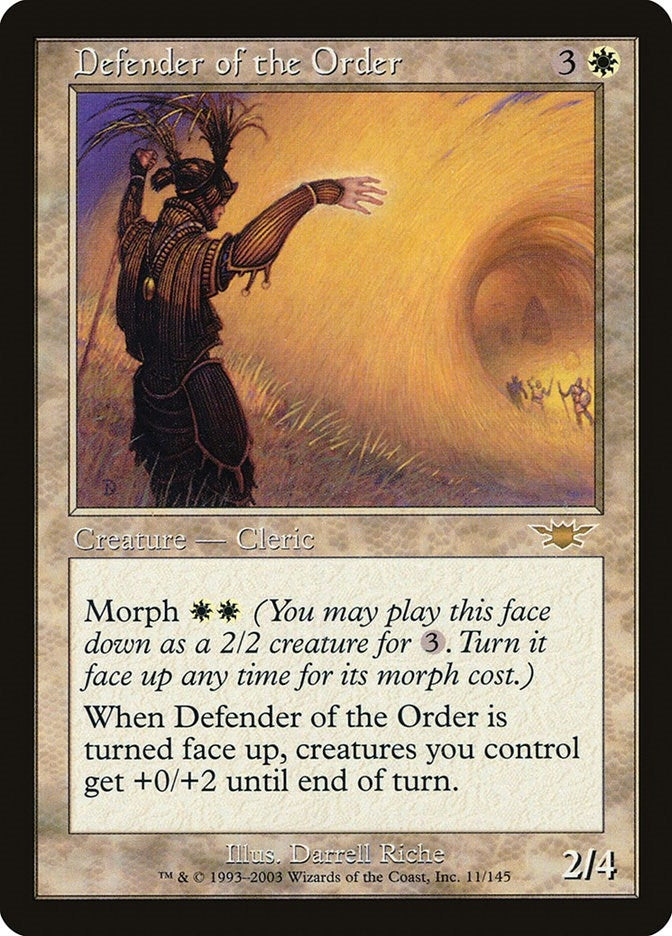 Image for Defender of the Order (11) - Magic: The Gathering