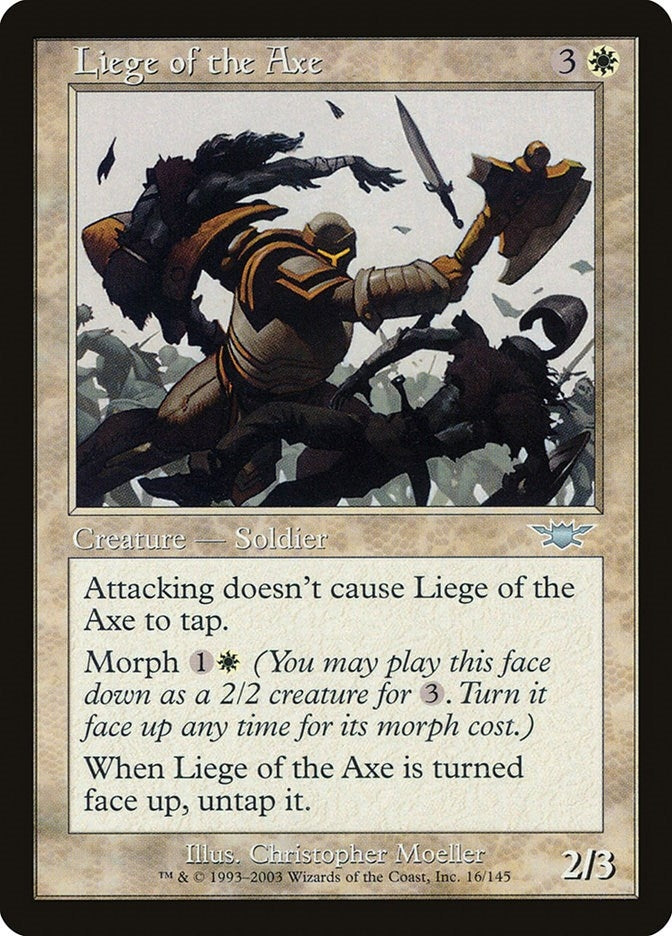 Image for Liege of the Axe (16) - Magic: The Gathering