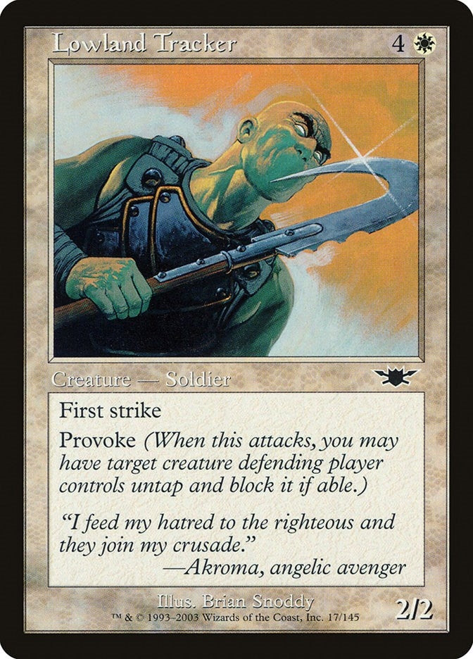 Image for Lowland Tracker (17) - Magic: The Gathering