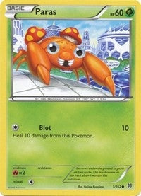 Image for Paras (1/162) - Pokemon