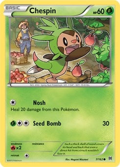 Image for Chespin (7) (7/162) - Pokemon