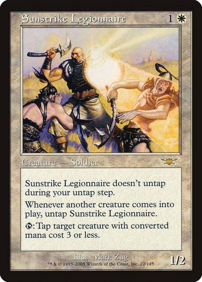 Image for Sunstrike Legionnaire (22) - Magic: The Gathering