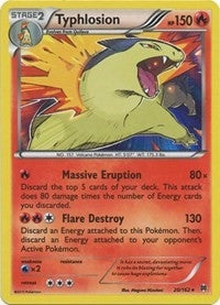Image for Typhlosion (20/162) - Pokemon