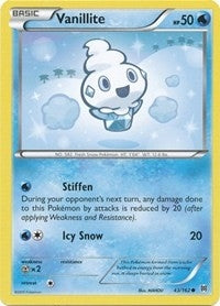 Image for Vanillite (43/162) - Pokemon
