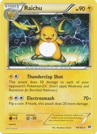 Image for Raichu (49/162) - Pokemon