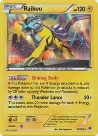 Image for Raikou (55/162) - Pokemon