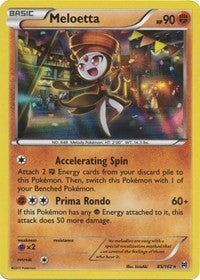 Image for Meloetta (85/162) - Pokemon