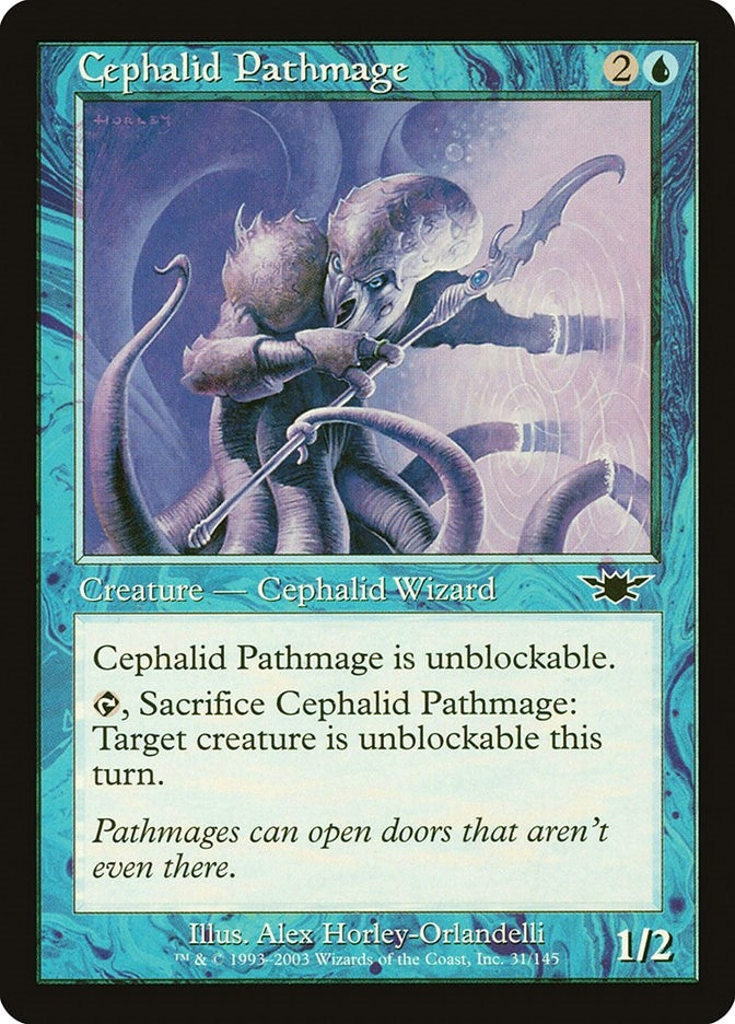 Image for Cephalid Pathmage (31) - Magic: The Gathering