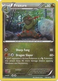 Image for Fraxure (110/162) - Pokemon
