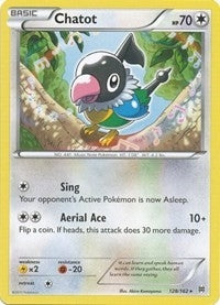 Image for Chatot (128/162) - Pokemon