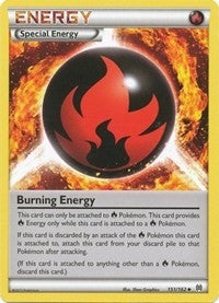 Image for Burning Energy (151/162) - Pokemon