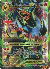Image for M Houndoom EX (Full Art) (154/162) - Pokemon
