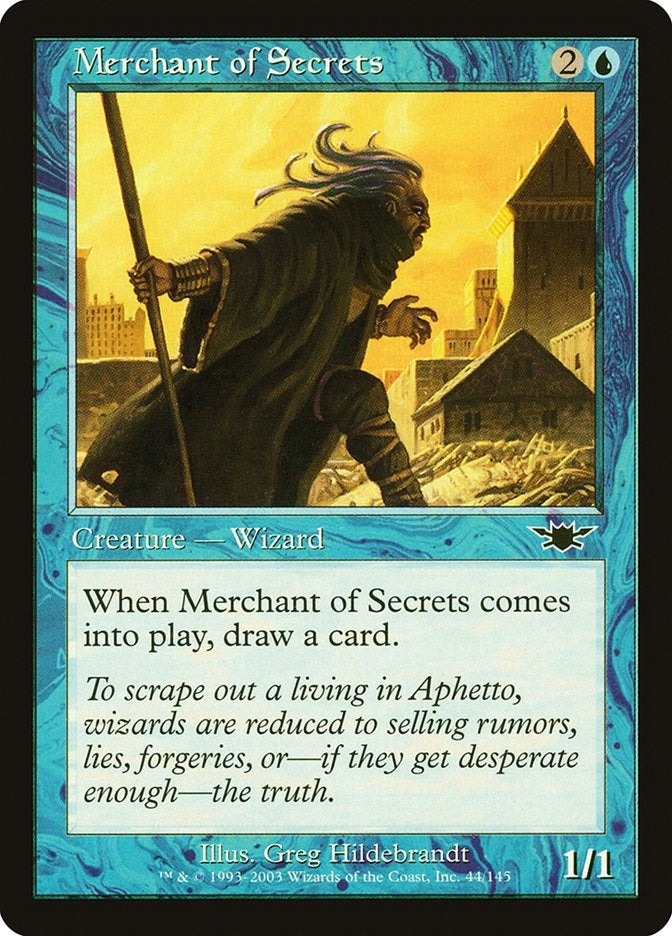 Image for Merchant of Secrets (44) - Magic: The Gathering