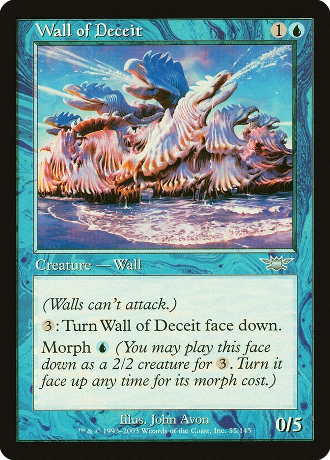 Image for Wall of Deceit (55) - Magic: The Gathering