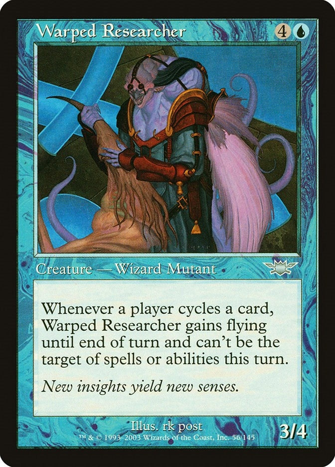 Image for Warped Researcher (56) - Magic: The Gathering