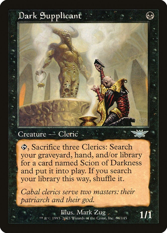 Image for Dark Supplicant (64) - Magic: The Gathering