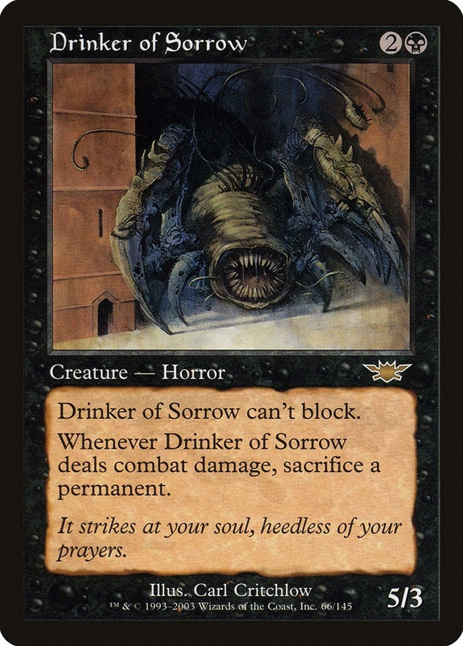 Image for Drinker of Sorrow (66) - Magic: The Gathering