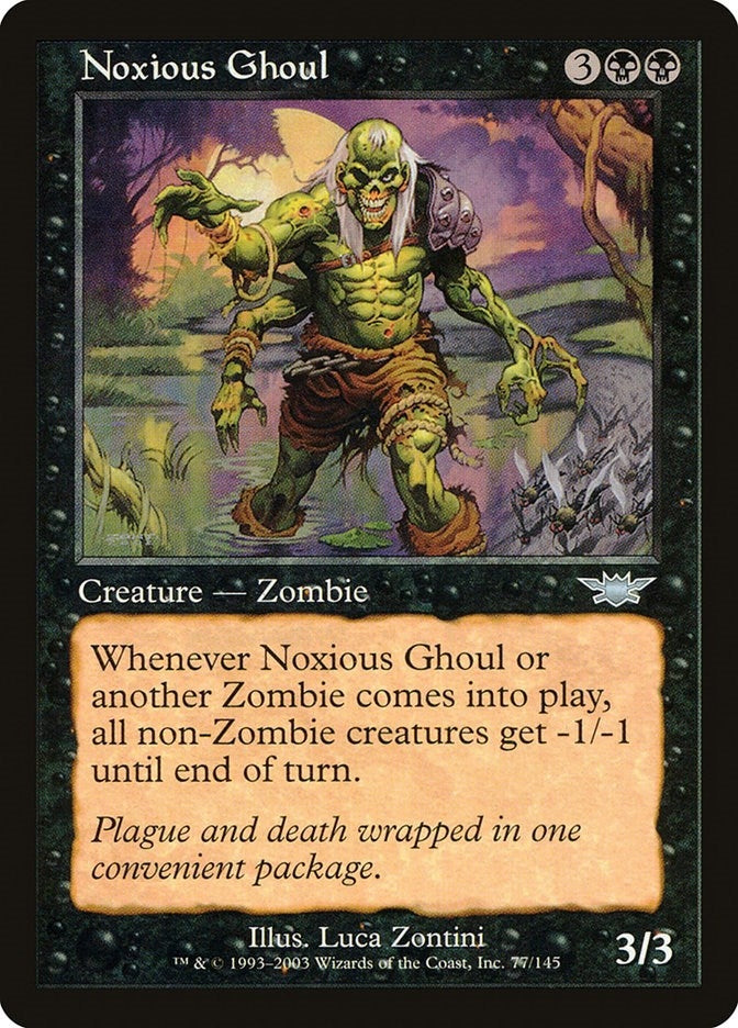 Image for Noxious Ghoul (77) - Magic: The Gathering