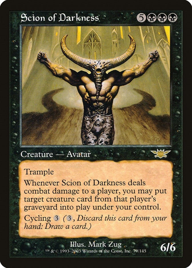 Image for Scion of Darkness (79) - Magic: The Gathering