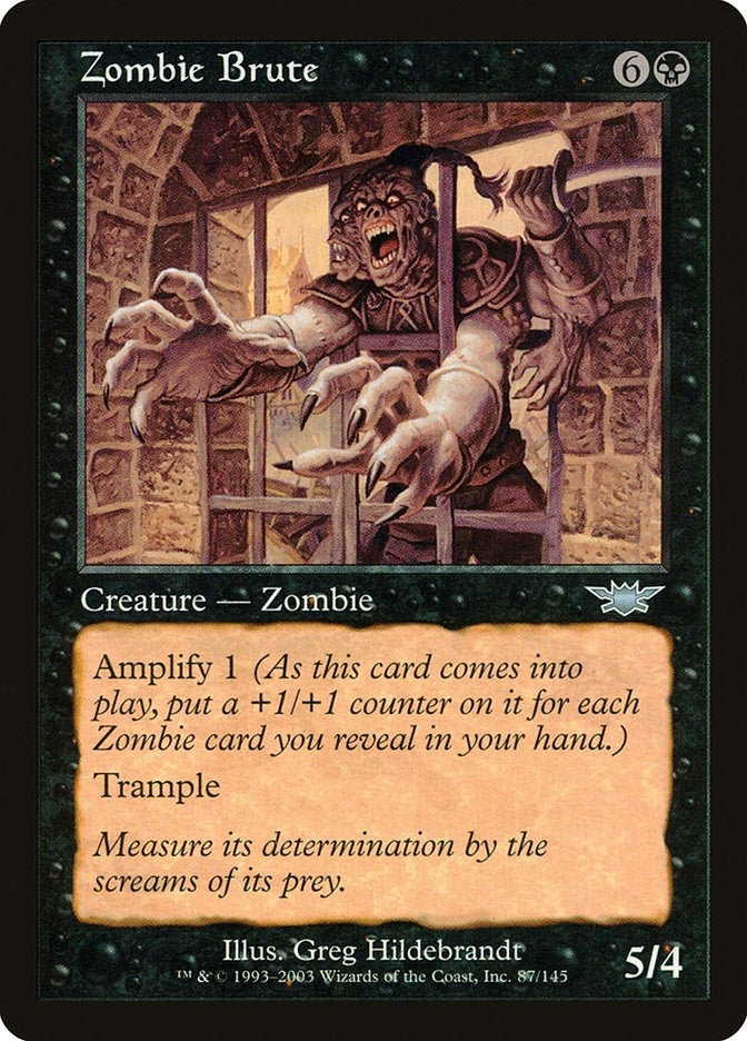 Image for Zombie Brute (87) - Magic: The Gathering