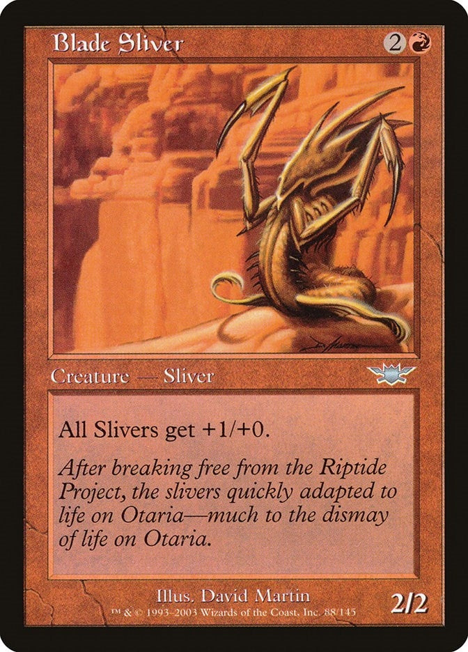 Image for Blade Sliver (88) - Magic: The Gathering
