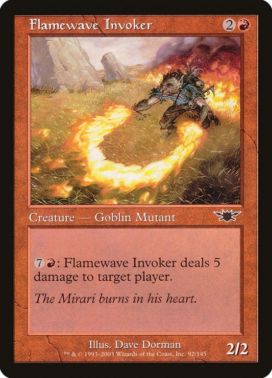 Image for Flamewave Invoker (92) - Magic: The Gathering