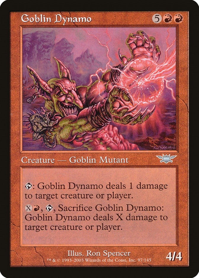 Image for Goblin Dynamo (97) - Magic: The Gathering