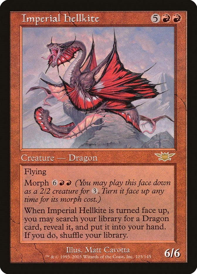 Image for Imperial Hellkite (103) - Magic: The Gathering