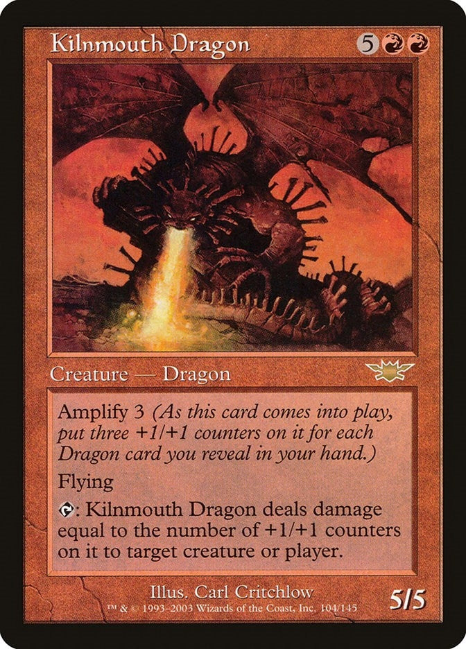 Image for Kilnmouth Dragon (104) - Magic: The Gathering