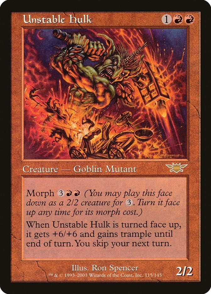 Image for Unstable Hulk (115) - Magic: The Gathering