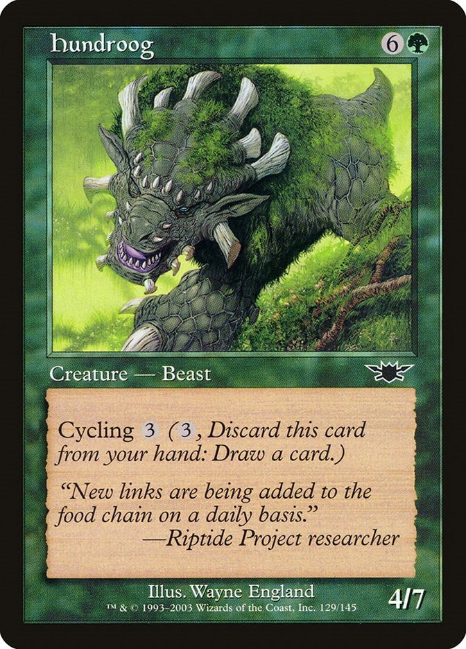Image for Hundroog (129) - Magic: The Gathering