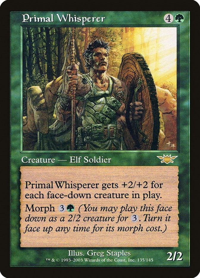 Image for Primal Whisperer (135) - Magic: The Gathering