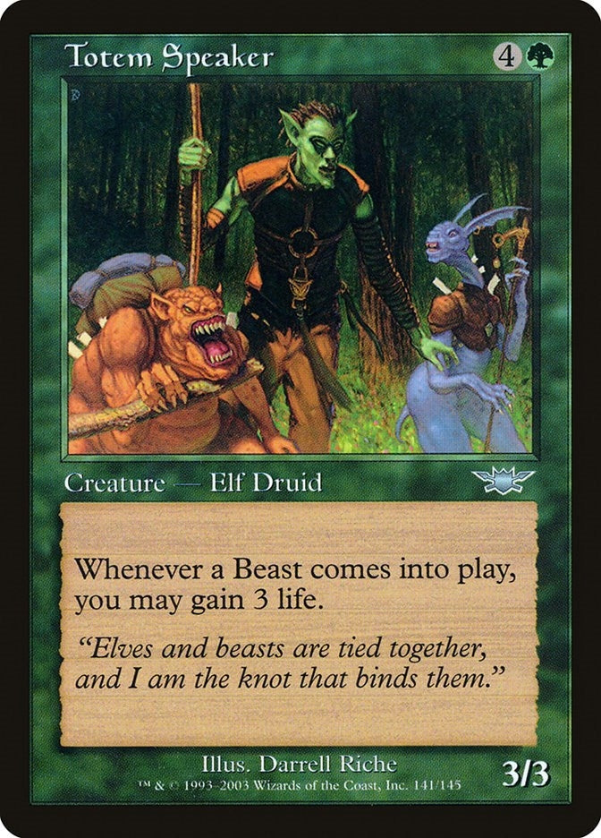 Image for Totem Speaker (141) - Magic: The Gathering