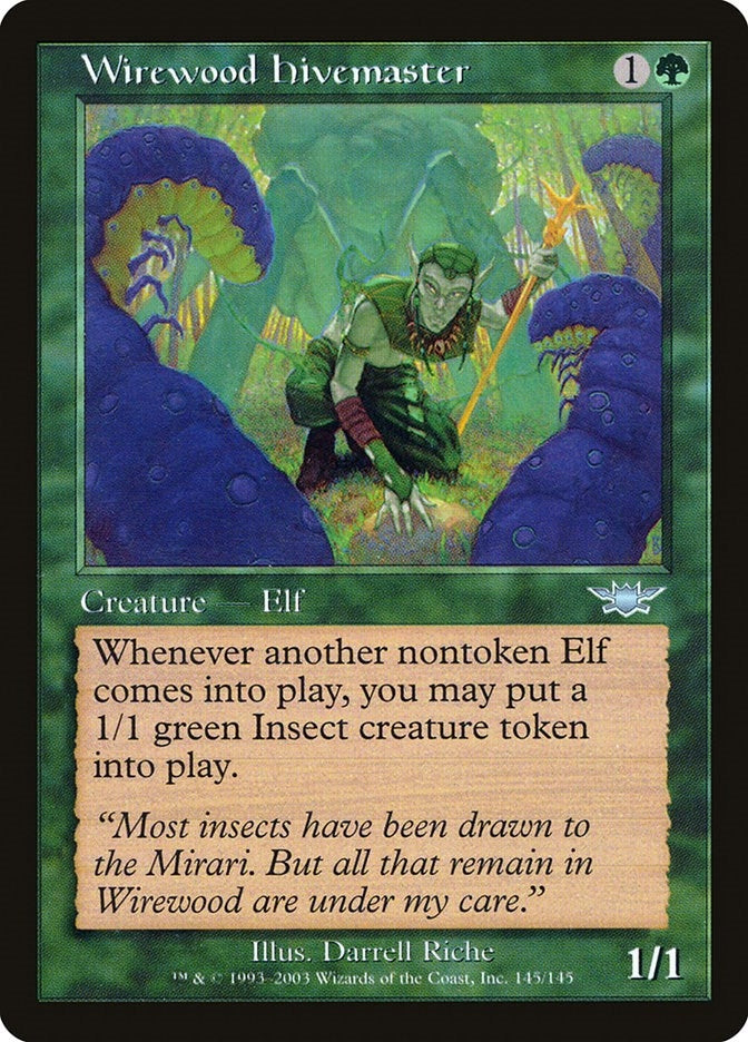 Image for Wirewood Hivemaster (145) - Magic: The Gathering