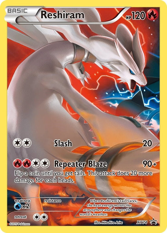 Image for Reshiram (Full Art Promo) (XY74) - Pokemon